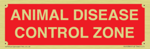 ANIMAL DISEASE CONTROL ZONE